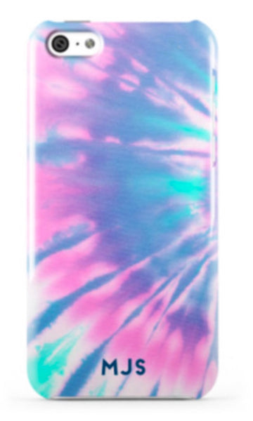 Pink Swirl Tie Dye Phone Case