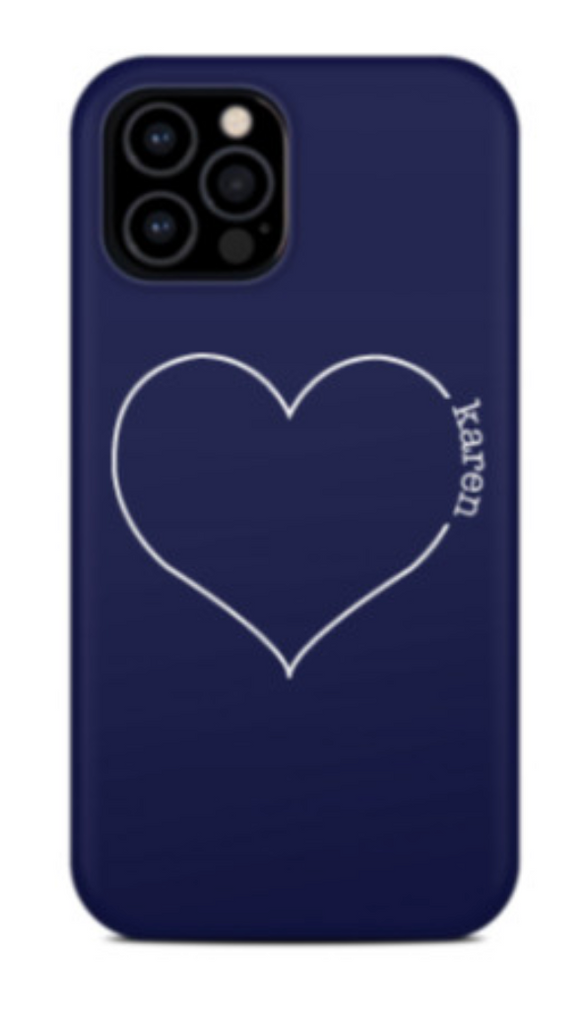 love letter (heart name) phone case