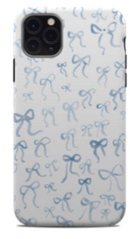 bows & blue x minnie & emma all over bow case