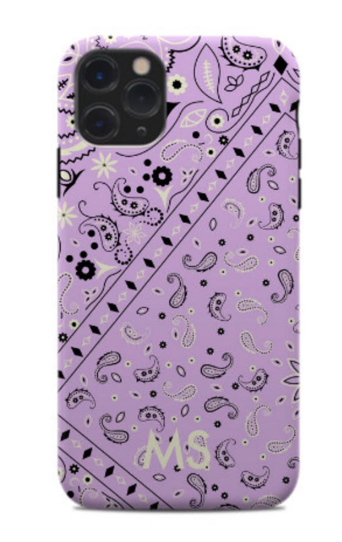 Bandana Print Phone Case - 3 Colors - Minnie & Emma Bandana Print Phone Case - 3 Colors - Minnie & Emma